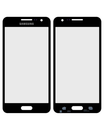 Скло дисплея Samsung A300 Galaxy A3 2015 (Чорно-синє)