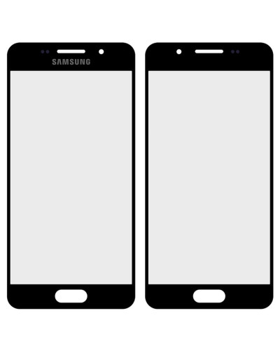 Скло дисплея Samsung A310 Galaxy A3 2016 (Чорно-синє)