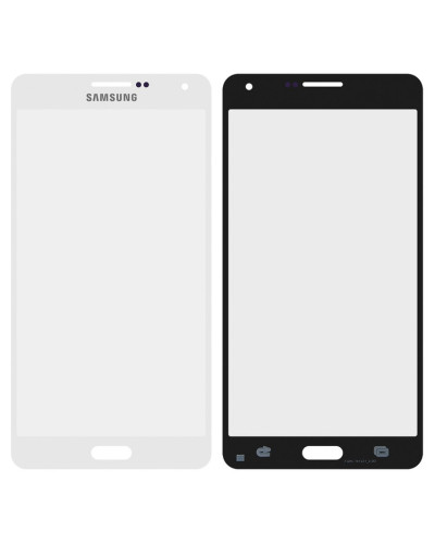 Скло дисплея Samsung A700 Galaxy A7 2015 (Біле)