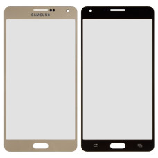 Скло дисплея Samsung A700 Galaxy A7 2015 (Золотисте)