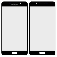 Скло дисплея Samsung A710 Galaxy A7 2016 (Чорне)