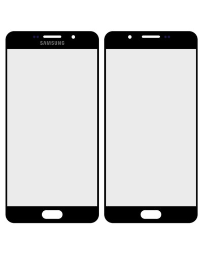 Скло дисплея Samsung A710 Galaxy A7 2016 (Чорне)
