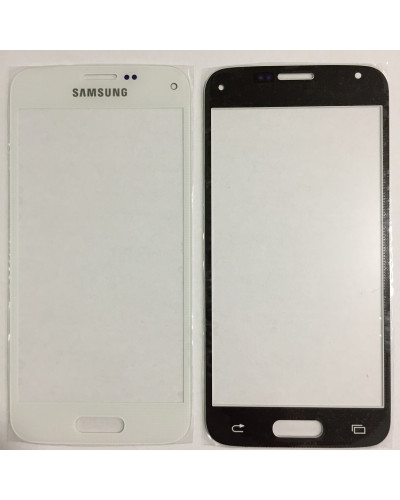 Скло дисплея Samsung G800F Galaxy S5 Mini (Біле)