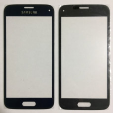 Скло дисплея Samsung G800F Galaxy S5 Mini (Синє)