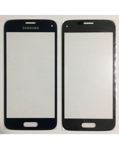 Скло дисплея Samsung G800F Galaxy S5 Mini (Синє)