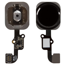 Шлейф Apple iPhone 6 / iPhone 6 Plus на кнопку HOME + Touch ID (Чорний) Original