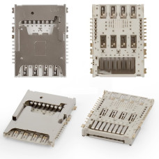 Конектор SIM LG D724 G3s / D850 / D851 / D855 G3 / LS990 / VS985 / D722 + MMC Card