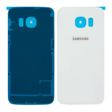 Задня кришка Samsung G925 Galaxy S6 Edge (Біла) Original