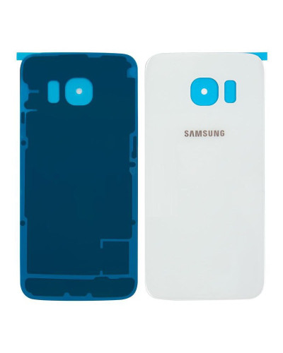 Задня кришка Samsung G925 Galaxy S6 Edge (Біла) Original