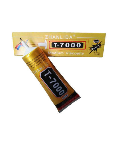 Клей силіконовий T7000 (110 ml.) Чорний