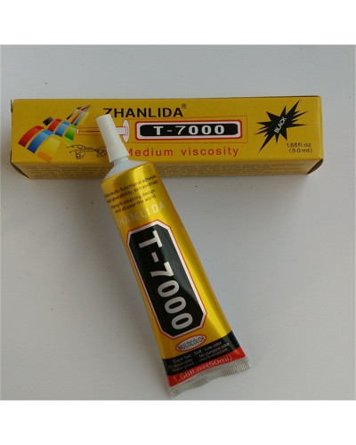 Клей силіконовий T7000 (50 ml.) Чорний