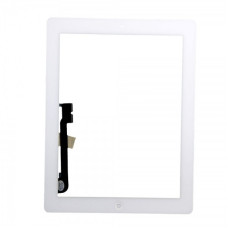 Сенсор Apple iPad 4 з кнопкою Home (Білий) High Quality
