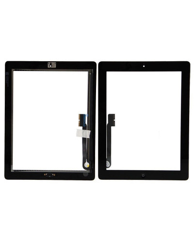Сенсор Apple iPad 4 з кнопкою Home (Чорний) High Quality