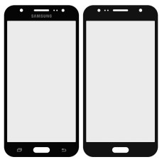 Скло дисплея Samsung J500 Galaxy J5 2015 (Чорне)