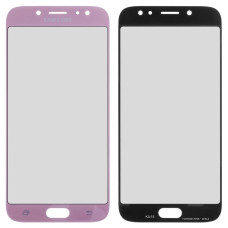 Скло дисплея Samsung J730 Galaxy J7 2017 (Рожеве)
