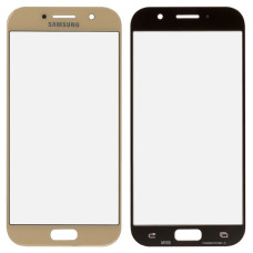 Скло дисплея Samsung A520 Galaxy A5 2017 (Золоте)
