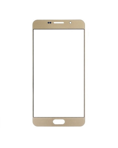 Скло дисплея Samsung A710 Galaxy A7 2016 (Золотисте)
