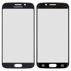 Скло дисплея Samsung G925 Galaxy S6 Edge (Синє) Original