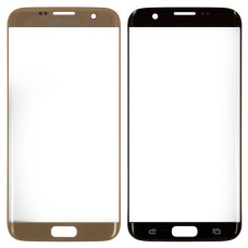 Скло дисплея Samsung G935 Galaxy S7 Edge (Золотисте) Original