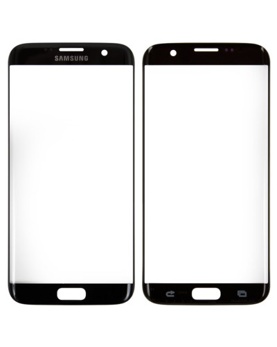 Скло дисплея Samsung G935 Galaxy S7 Edge (Чорне) Original PRC