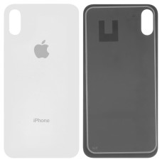 Задня кришка Apple iPhone X (Silver) Більший виріз