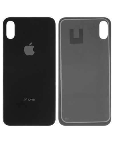 Задня кришка Apple iPhone X (Space Gray) Більший виріз