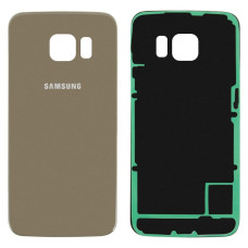 Задня кришка Samsung G925 Galaxy S6 Edge (Золота) Original