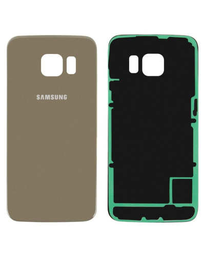 Задня кришка Samsung G925 Galaxy S6 Edge (Золота) Original