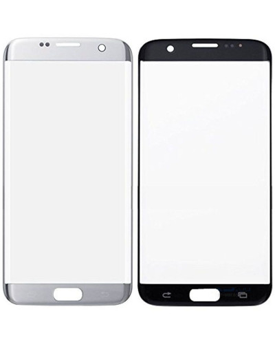 Скло дисплея Samsung G935 Galaxy S7 Edge (Срібне) Original