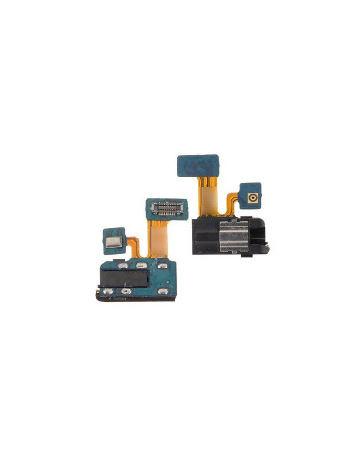 Шлейф Samsung J330 Galaxy J3 / J400 Galaxy J4 на конектор навушників з мікрофоном / ORIGINAL