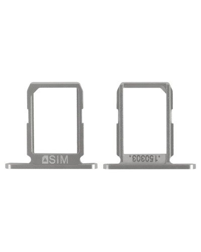 Тримач Sim-карти Samsung G920 Galaxy S6 (Білий) One Sim