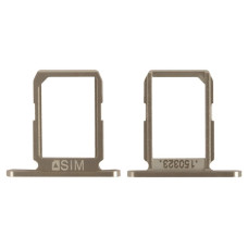 Тримач Sim-карти Samsung G920 Galaxy S6 (Золотистий) One Sim