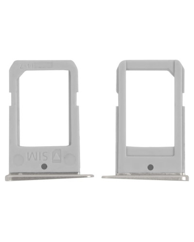 Тримач Sim-карти Samsung G925 Galaxy S6 Edge (Білий)