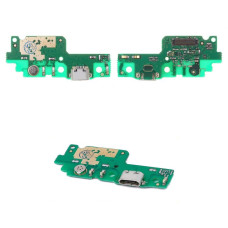 Плата зарядки Huawei Y6 II з компонентами / ORIGINAL