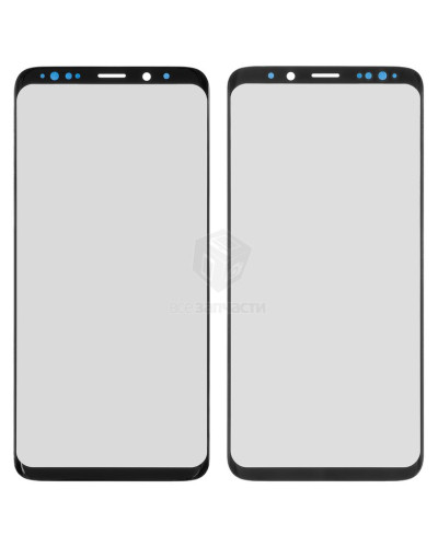 Скло дисплея Samsung G965 Galaxy S9 Plus + OCA (Чорне) Original