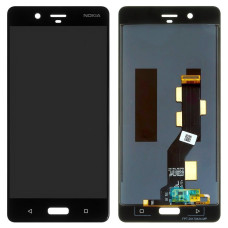 Дисплей Nokia 8 Dual Sim / TA-1004 / TA-1012 / TA-1052 з сенсором (Чорний) Original China