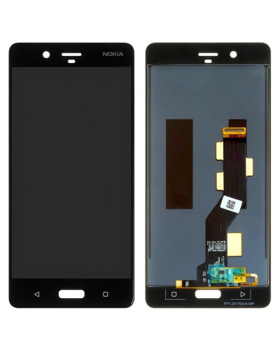 Дисплей Nokia 8 Dual Sim / TA-1004 / TA-1012 / TA-1052 з сенсором (Чорний) Original China