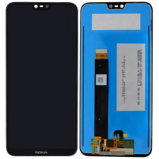 Дисплей Nokia 7.1 / TA-1085 / TA-1095 / TA-1096 / TA-1097 / TA-1100 з сенсором (Чорний)