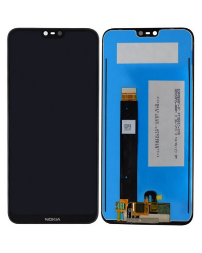 Дисплей Nokia 7.1 / TA-1085 / TA-1095 / TA-1096 / TA-1097 / TA-1100 з сенсором (Чорний)
