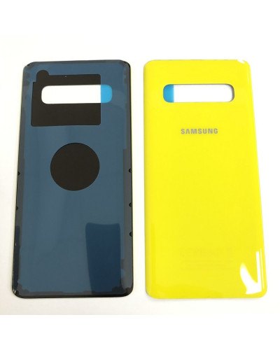 Задня кришка Samsung G973 Galaxy S10 (Жовта) Original