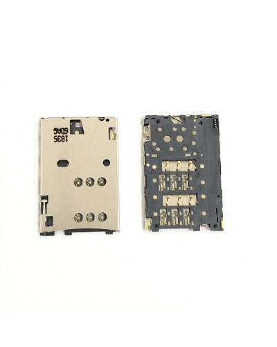 Конектор SIM Nokia на 2 Sim X2-02/N112/N200/N202/N305/N306/C2-00/C2-03/C2-06/C2-08 Original
