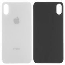 Задня кришка Apple iPhone XS (Silver) Більший виріз