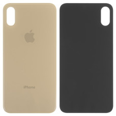 Задня кришка Apple iPhone XS (Gold) Більший виріз
