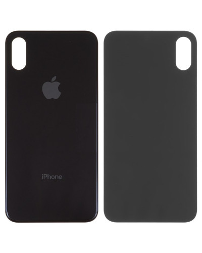 Задня кришка Apple iPhone XS (Space Gray) Оригінальний виріз
