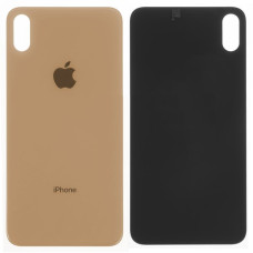 Задня кришка Apple iPhone XS Max (Gold) Більший виріз