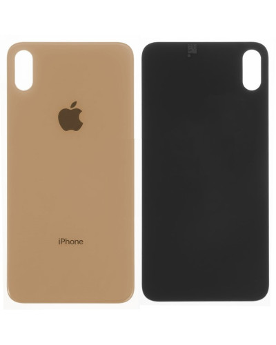 Задня кришка Apple iPhone XS Max (Gold) Оригінальний виріз