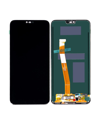 Дисплей Huawei Honor 10 з сенсором з датчиком відбитка пальця Touch ID (Чорний) Original China