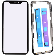 Скло дисплея Apple iPhone XS в рамці з OCA (Чорне) G+OCA Pro