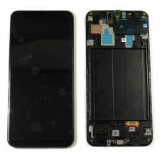 Дисплей Samsung A305 Galaxy A30 2019 з сенсором в рамці (Чорний) Service Original