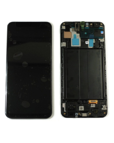 Дисплей Samsung A305 Galaxy A30 2019 з сенсором в рамці (Чорний) Service Original